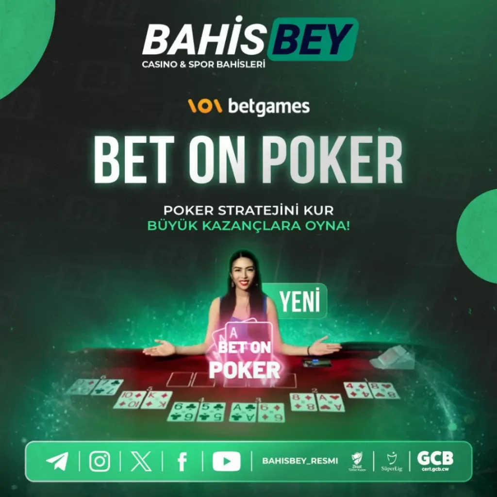 Bahisbey Poker betgames